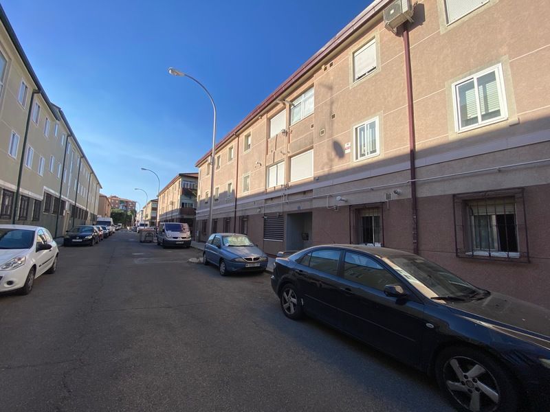 Exterior view of Flat for sale in  Madrid Capital  with Air Conditioner and Heating