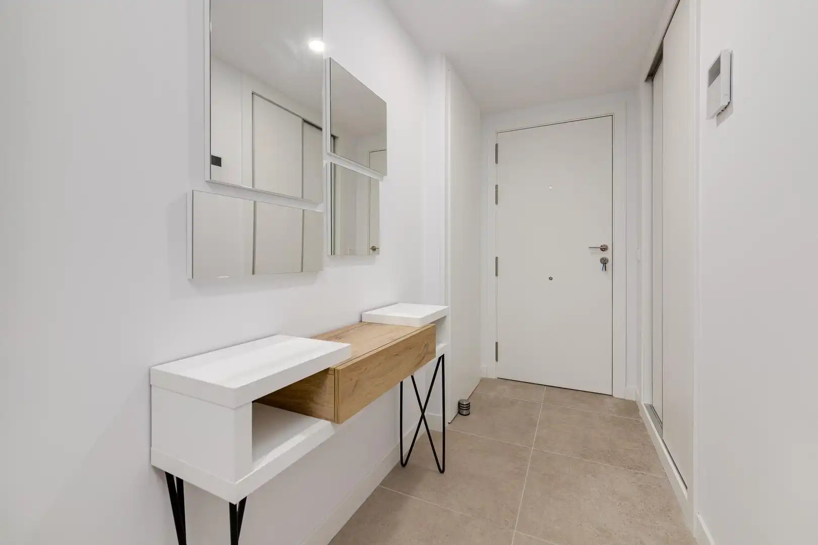 Baño de Apartamento en venta en Calpe / Calp con Aire acondicionado, Calefacción y Jardín privado