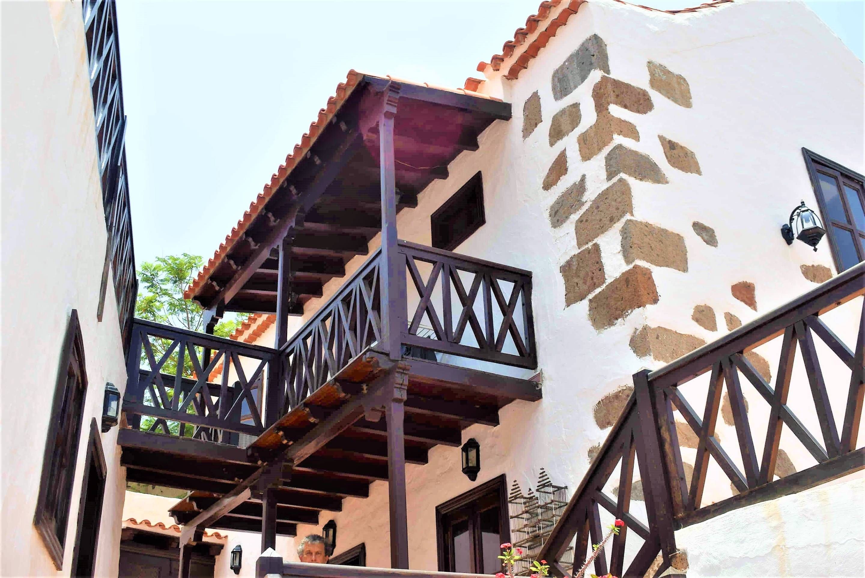 Vista exterior de Finca rústica en venda en San Bartolomé de Tirajana amb Calefacció, Jardí privat i Terrassa