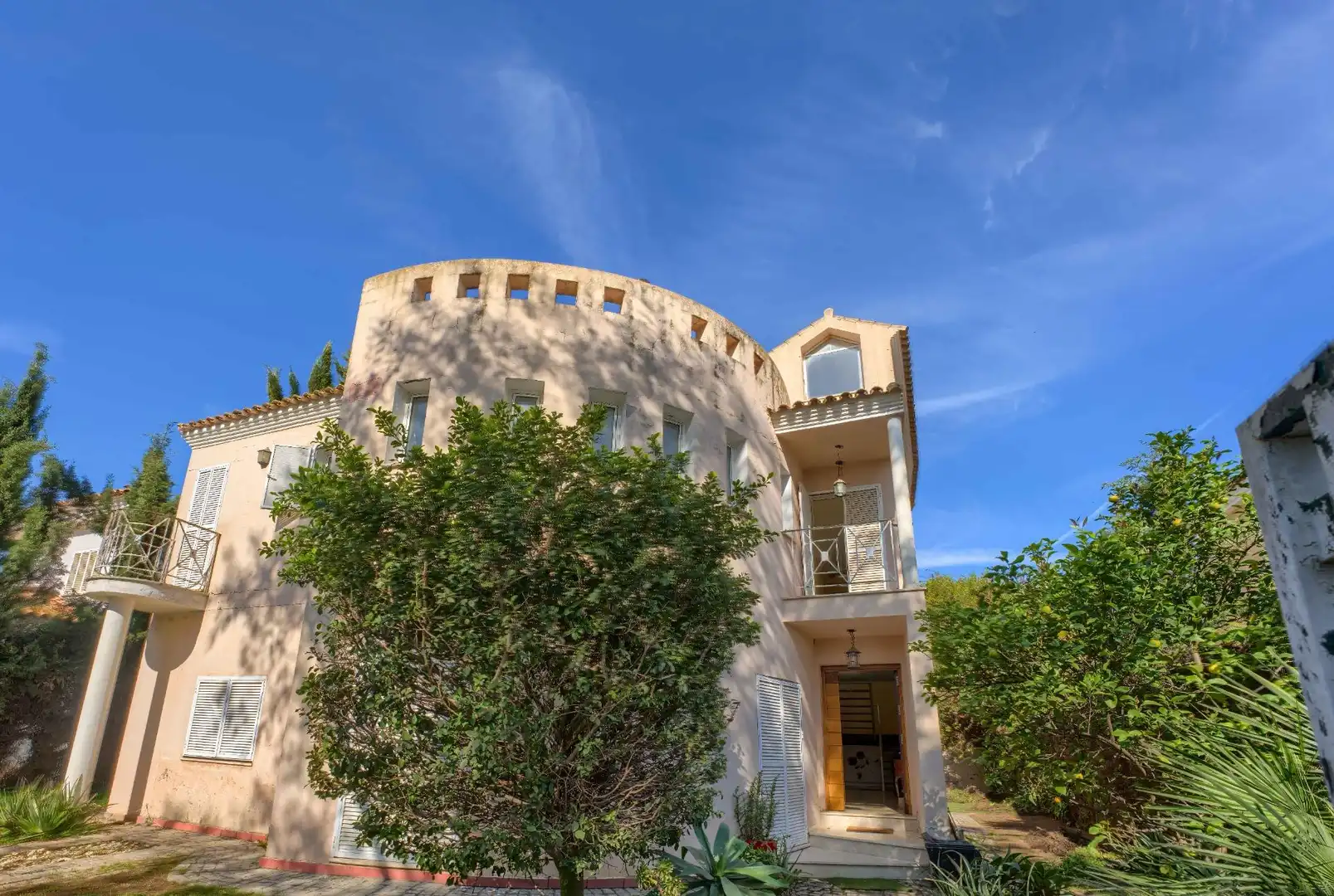 Vista exterior de Casa o chalet en venta en Bormujos con Aire acondicionado, Calefacción y Jardín privado