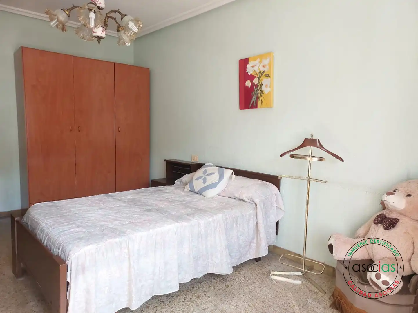 Bedroom of Flat for sale in Gijón   with Heating, Private garden and Storage room