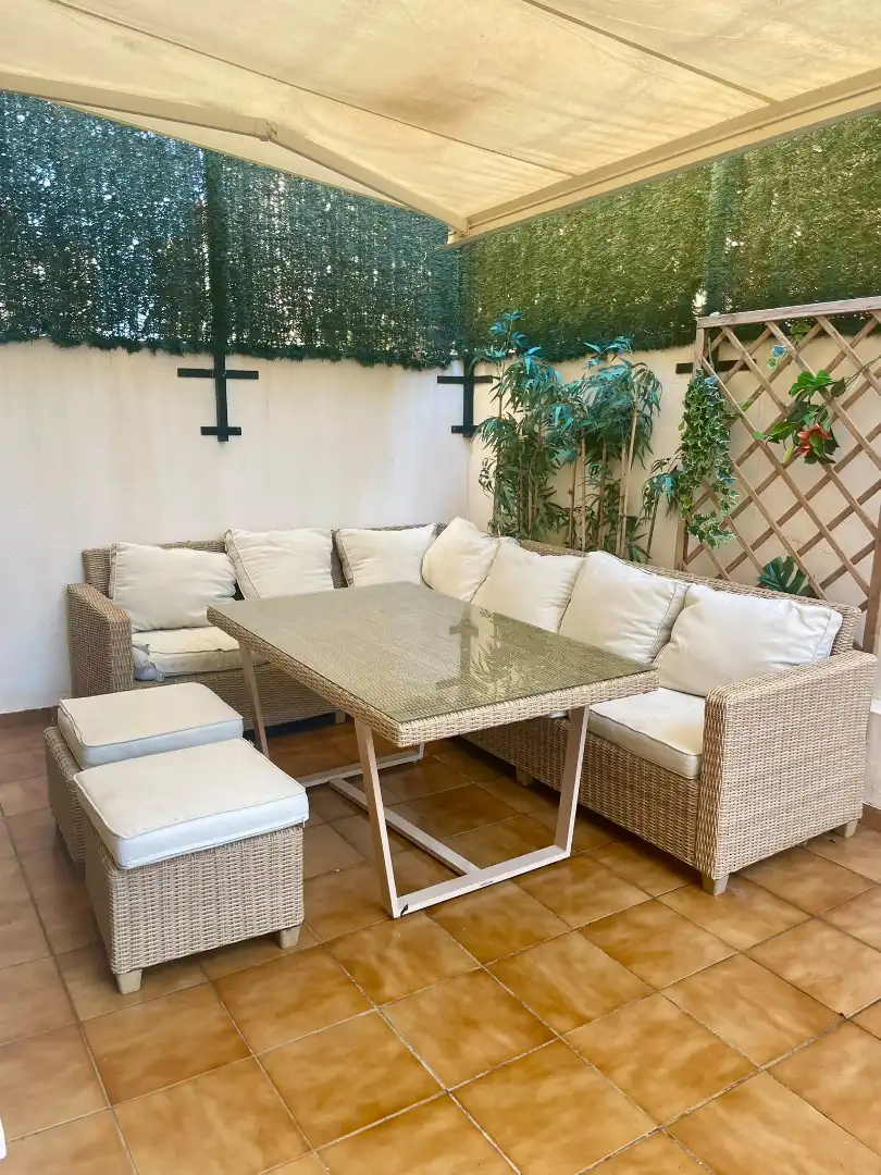 Terrasse von Wohnung zur Miete in Centro