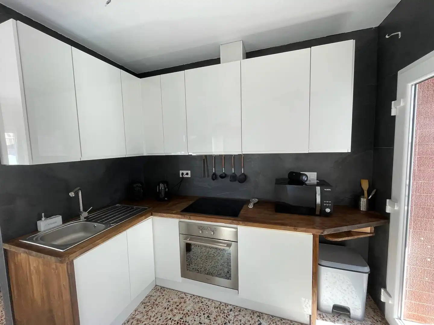 Kitchen of Flat for rent in San Pedro del Pinatar  with Air Conditioner, Heating and Furnished