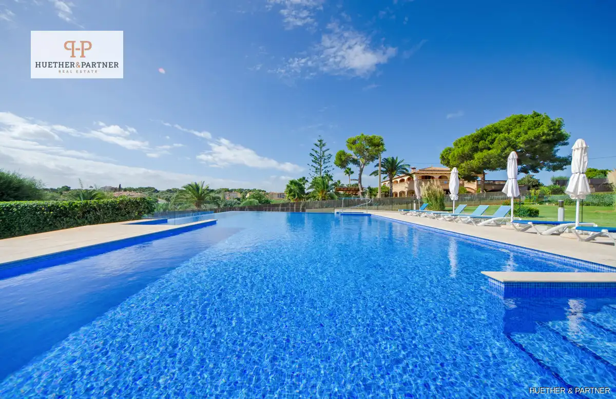 Swimming pool of Flat for sale in Manacor  with Air Conditioner and Furnished