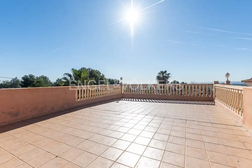 Terraza de Casa o chalet en venta en Náquera con Aire acondicionado, Calefacción y Jardín privado