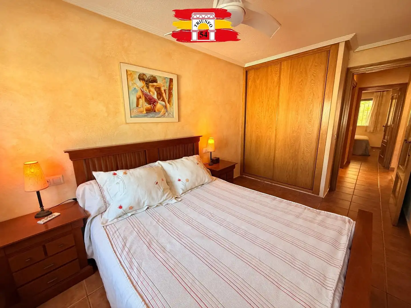 Habitación de Casa adosada en venta en Pilar de la Horadada con Aire acondicionado, Calefacción y Jardín privado