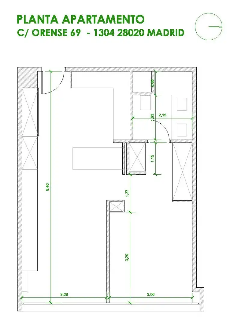 Apartamento con piscina en alquiler en Calle de Orense 69, imagen 19