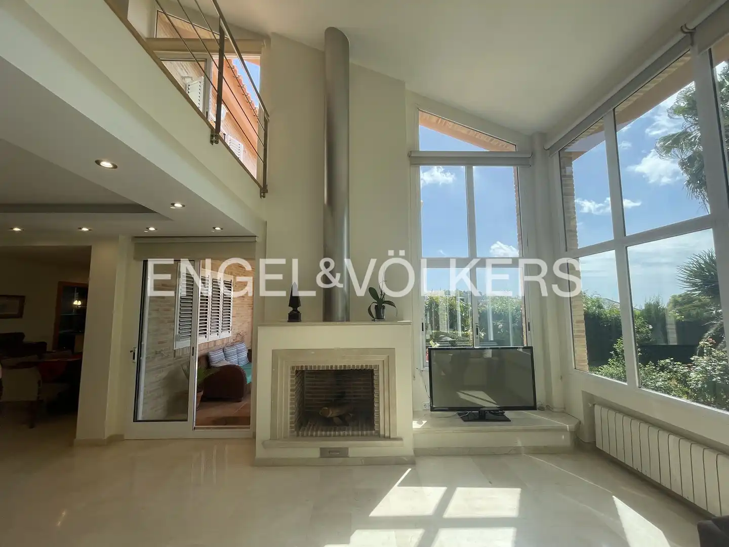Sala de estar de Casa o chalet de alquiler en Puçol con Aire acondicionado, Calefacción y Jardín privado