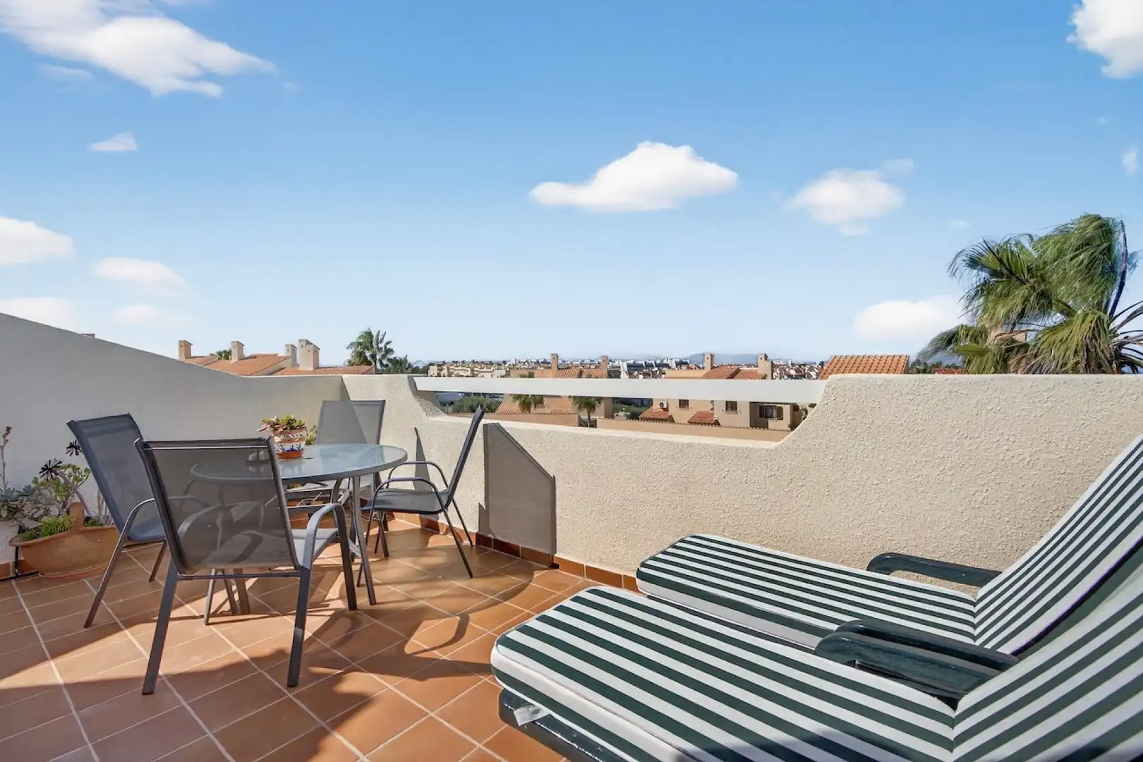 Terrace of Duplexes for sale in Santa Pola  with Air Conditioner, Terrace and Community pool