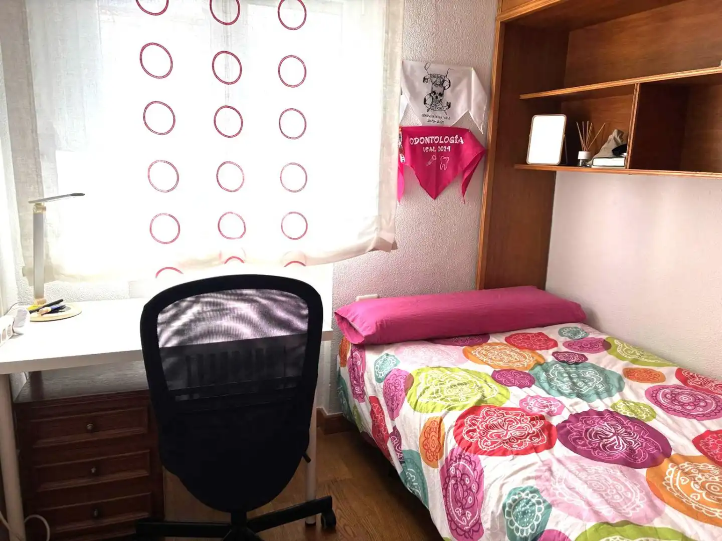 Bedroom of Flat for rent in Salamanca Capital  with Heating, Parquet flooring and Terrace