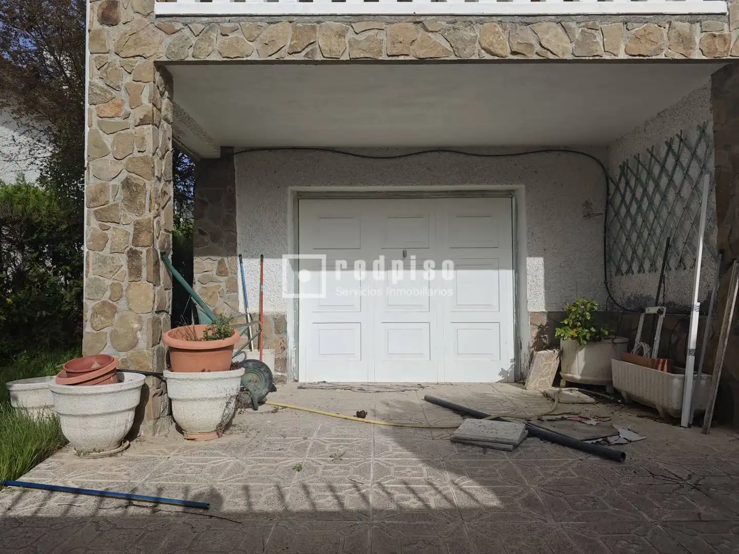 Jardí de Casa o xalet en venda en El Álamo amb Aire condicionat, Calefacció i Jardí privat