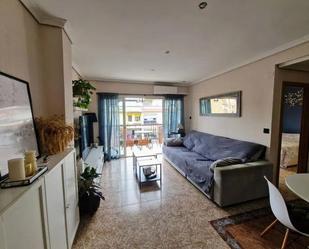 Living room of Flat to rent in  Valencia Capital  with Air Conditioner, Terrace and Balcony