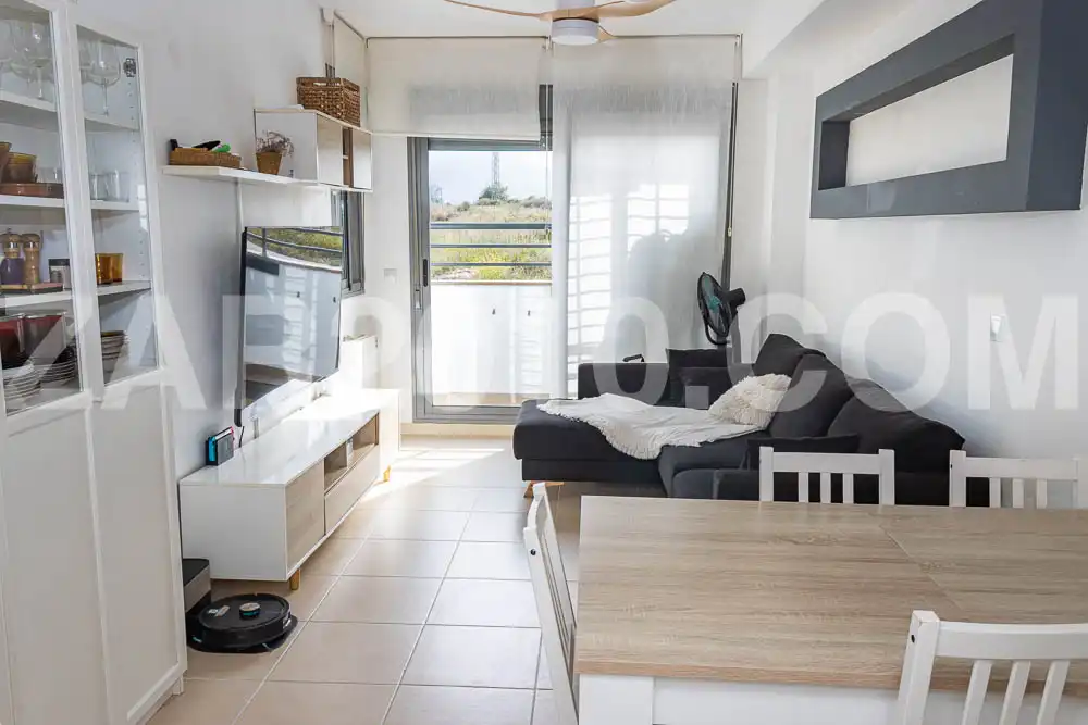 Wohnzimmer von Erdgeschoss zum Verkauf in Garrucha mit Terrasse, Möbliert und Ofen