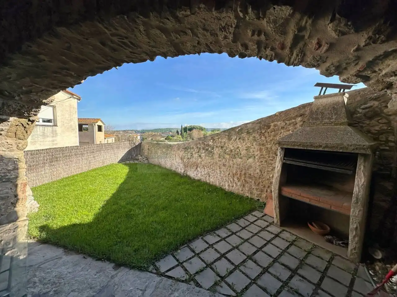 Terraza de Finca rústica en venta en Sant Joan de Mollet con Calefacción y Terraza