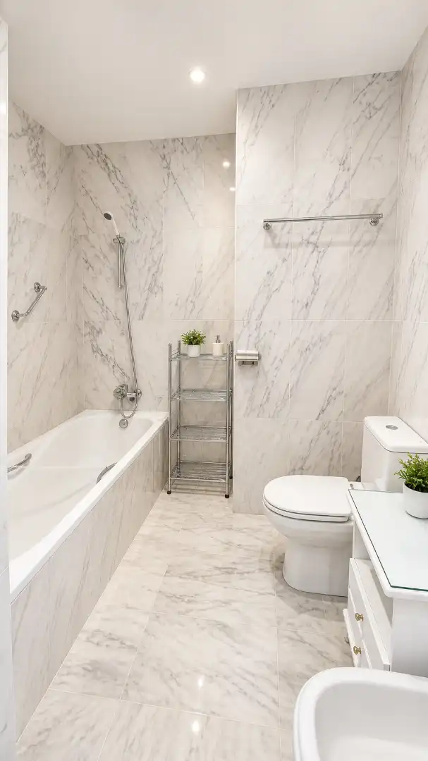 Baño de Apartamento en venta en Mijas con Aire acondicionado, Terraza y Trastero