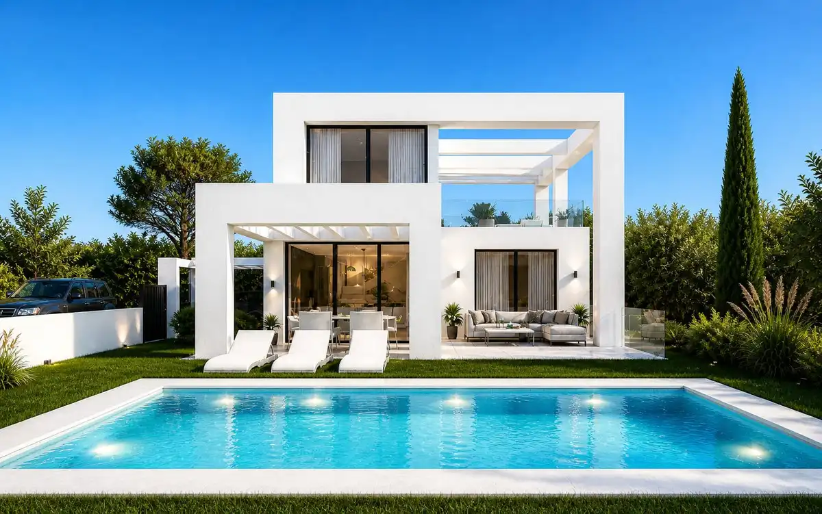 Detached house with pool for sale in Hipódromo - Cerrado del Águila, imagen 2