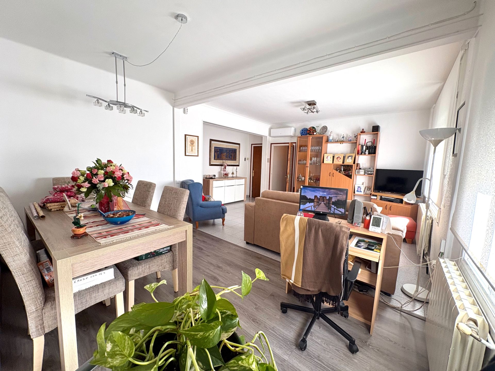 Sala d'estar de Pis en venda en Terrassa amb Aire condicionat, Calefacció i Alarma