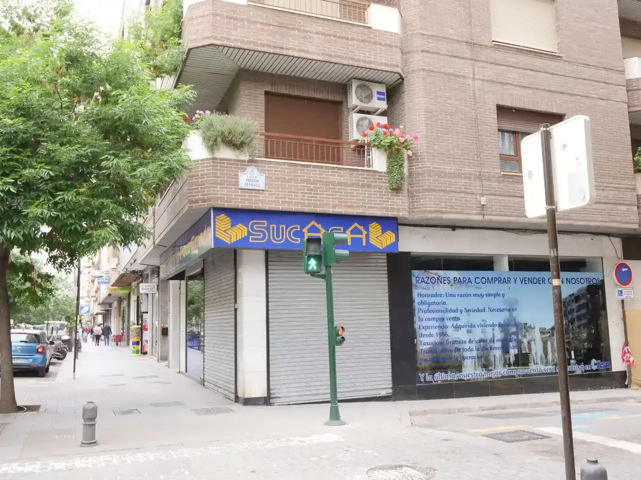 Wohnung zur Miete in  Granada Capital mit Klimaanlage und Balkon