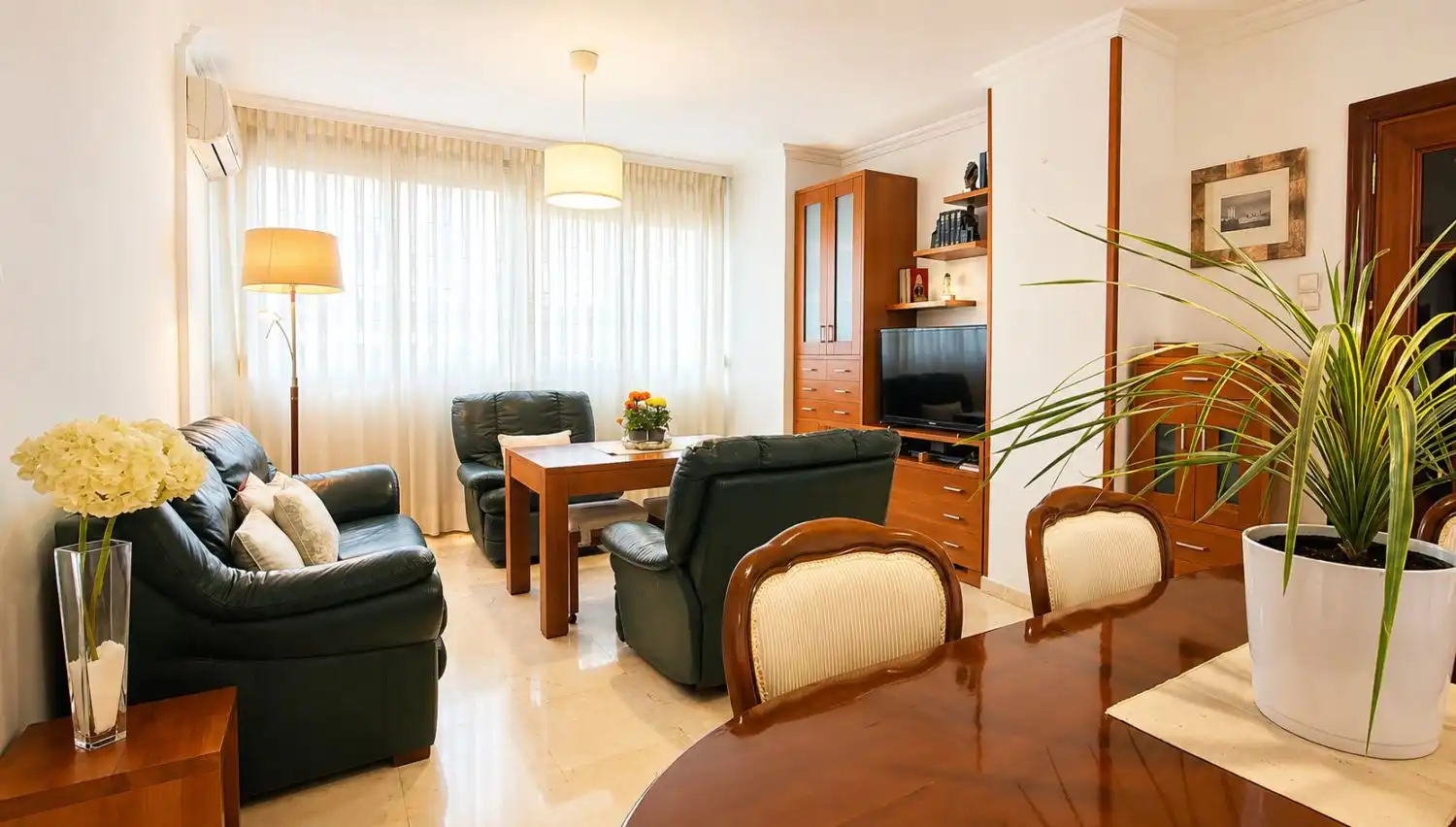 Sala de estar de Piso en venta en  Granada Capital con Aire acondicionado, Calefacción y Trastero