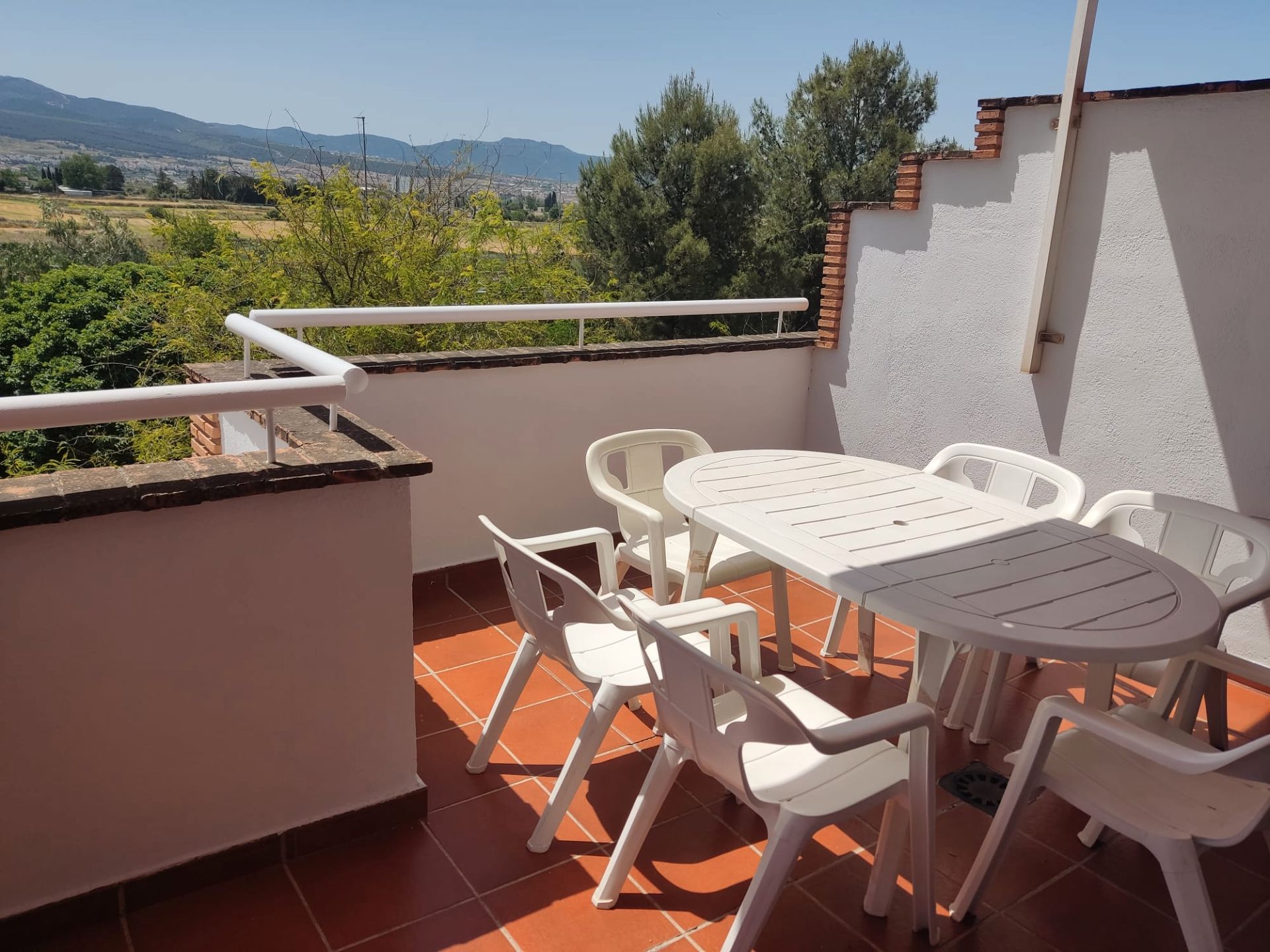 Terrassa de Casa adosada per a compartir en  Granada Capital amb Aire condicionat, Calefacció i Terrassa