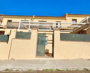 Exterior view of Single-family semi-detached for sale in Málaga Capital  with Air Conditioner, Terrace and Storage room