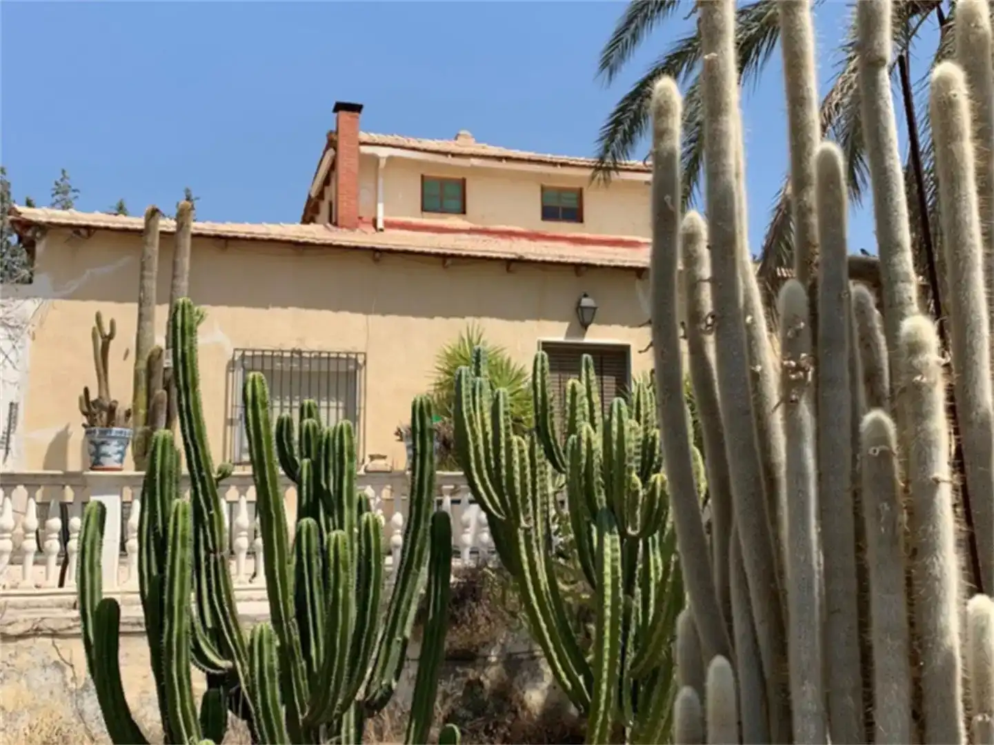 Vista exterior de Finca rústica en venda en Purchena amb Piscina