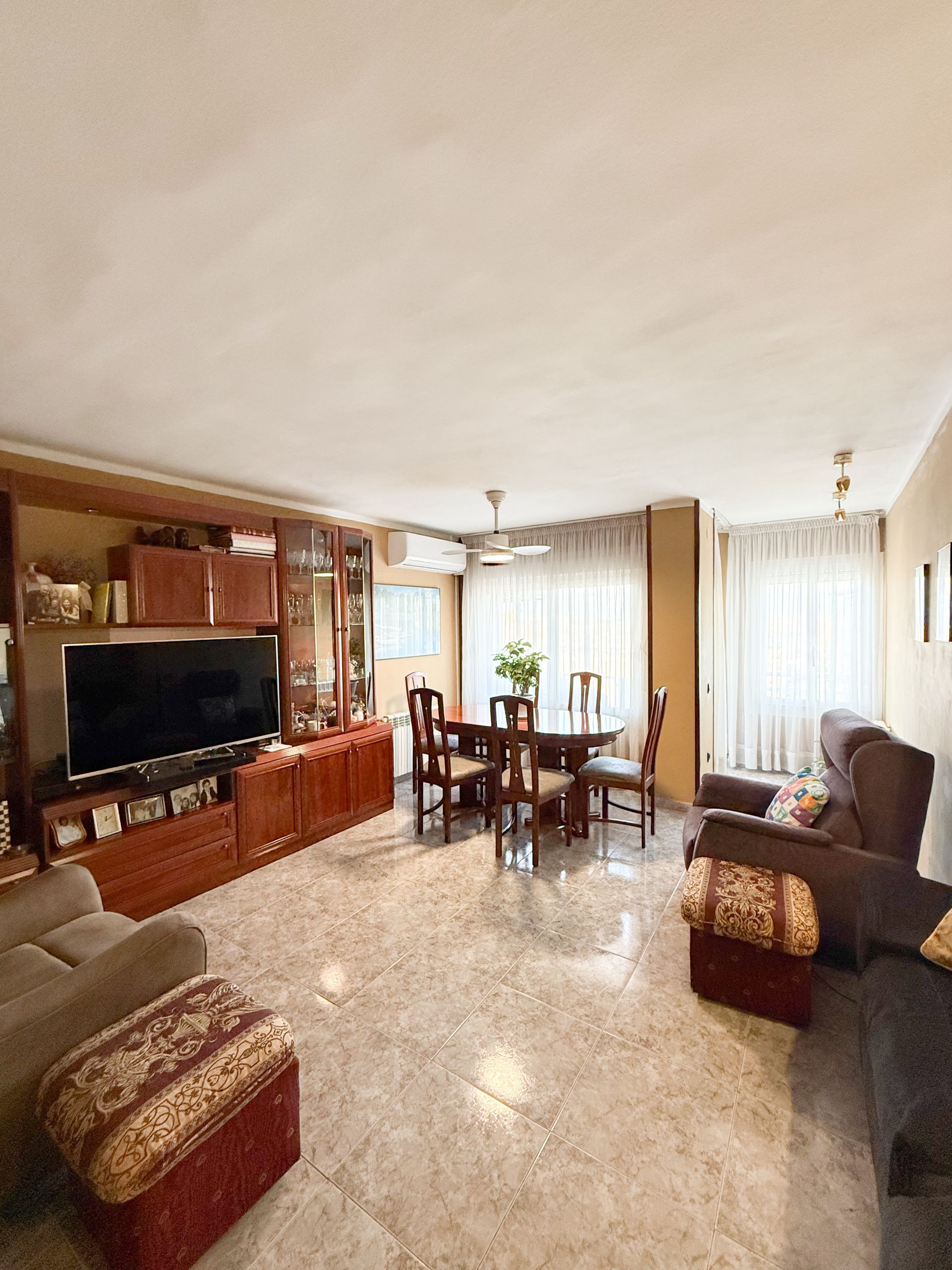 Living room of Flat to rent in  Lleida Capital  with Air Conditioner and Heating