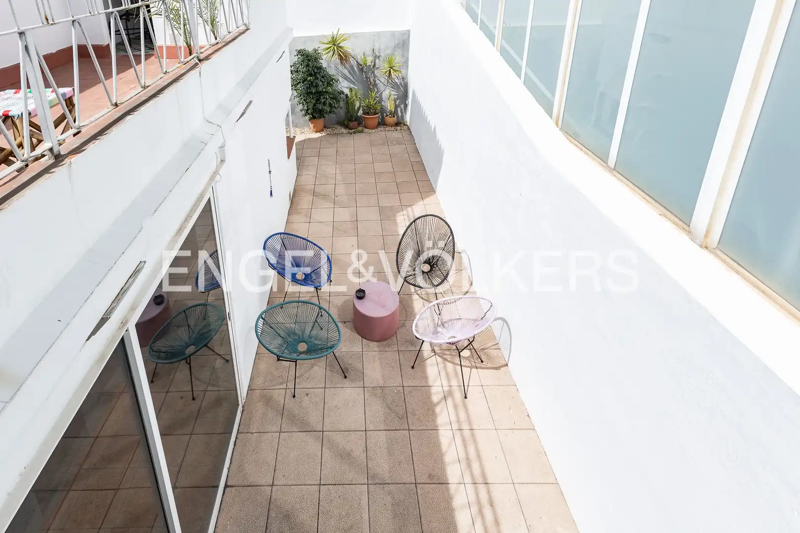 Terraza de Casa o chalet en venta en Badalona con Aire acondicionado, Calefacción y Jardín privado