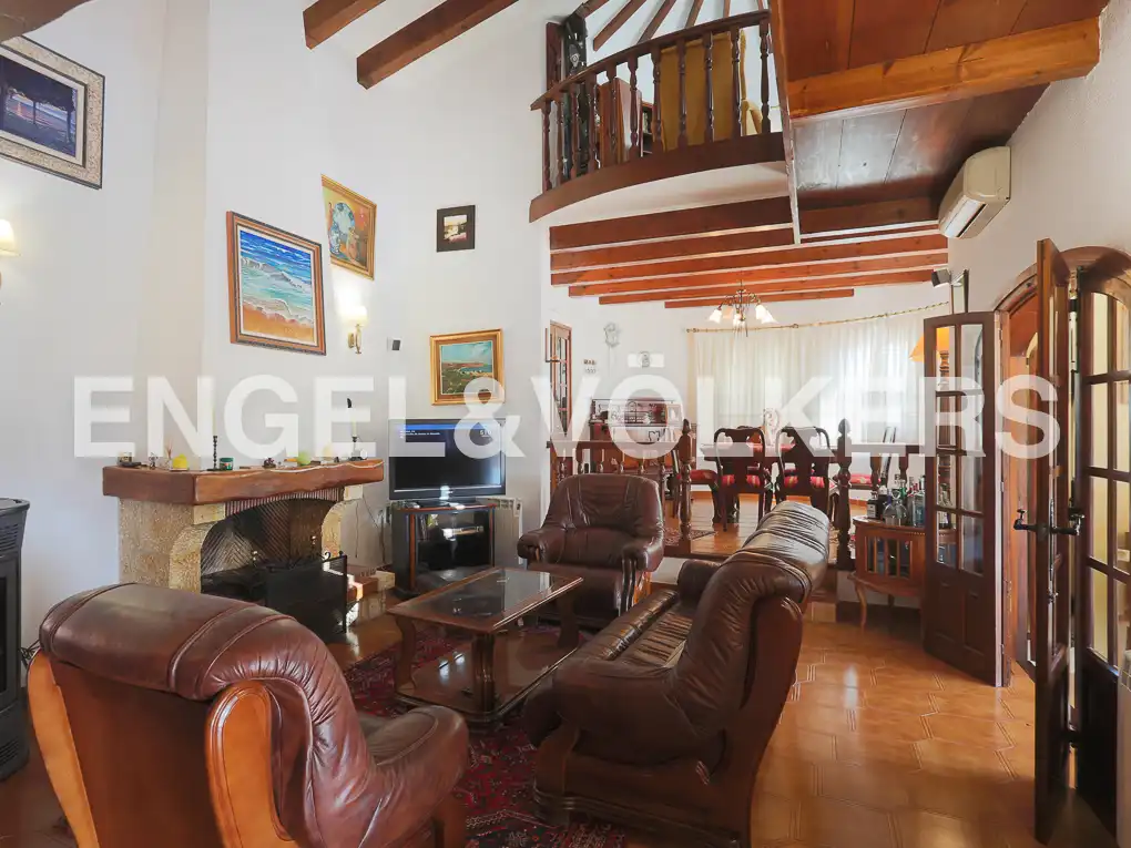 Sala de estar de Casa o chalet en venta en Beniarjó con Calefacción, Jardín privado y Terraza