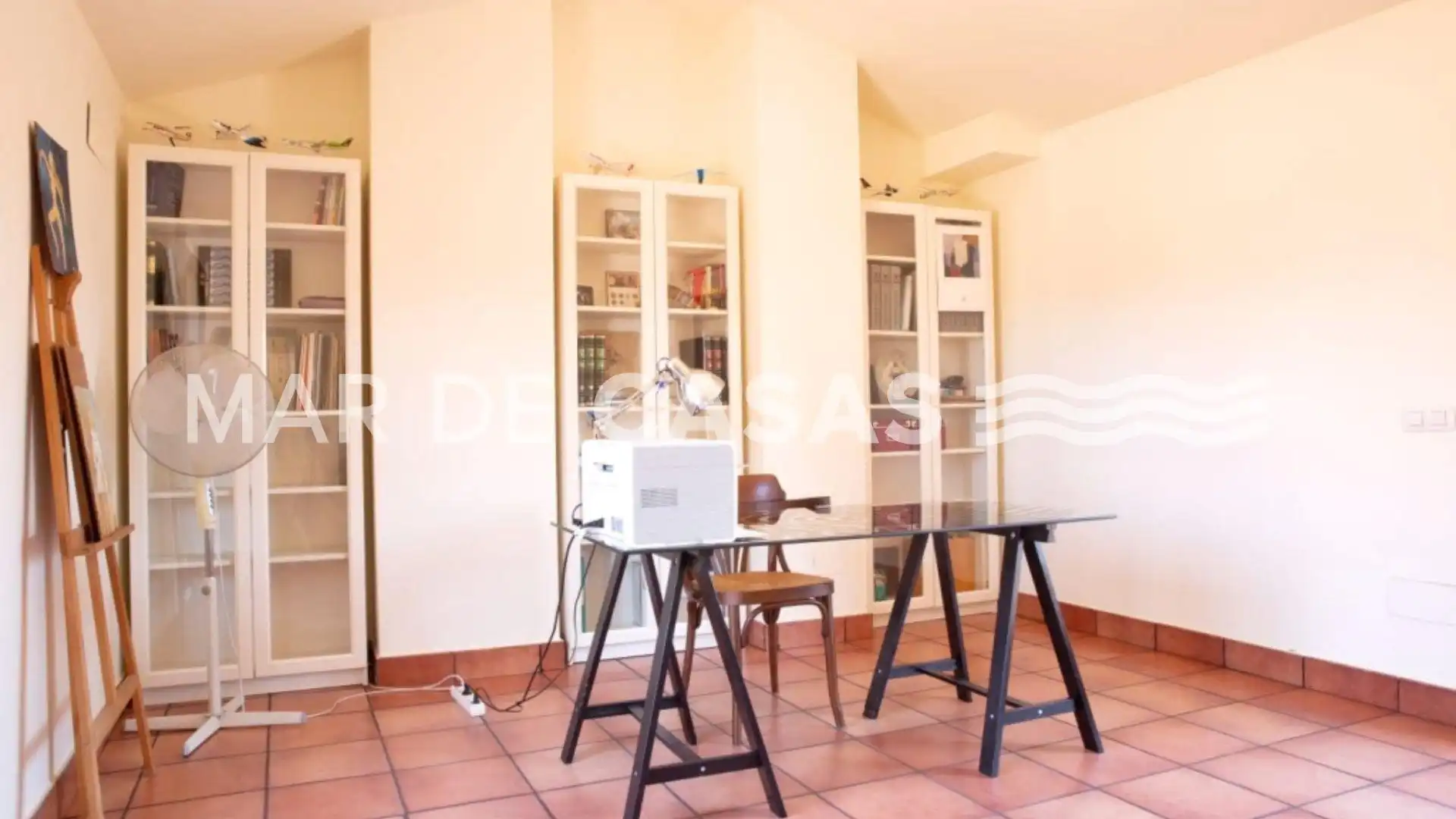 Sala d'estar de Casa adosada en venda en Sant Joan d'Alacant amb Aire condicionat, Calefacció i Jardí privat