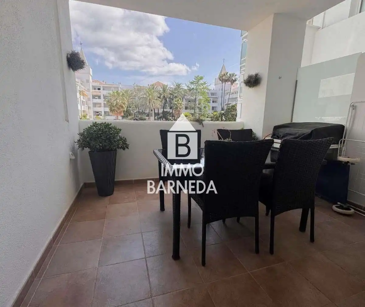 Exterior view of Flat for sale in Roses  with Heating, Terrace and Swimming Pool