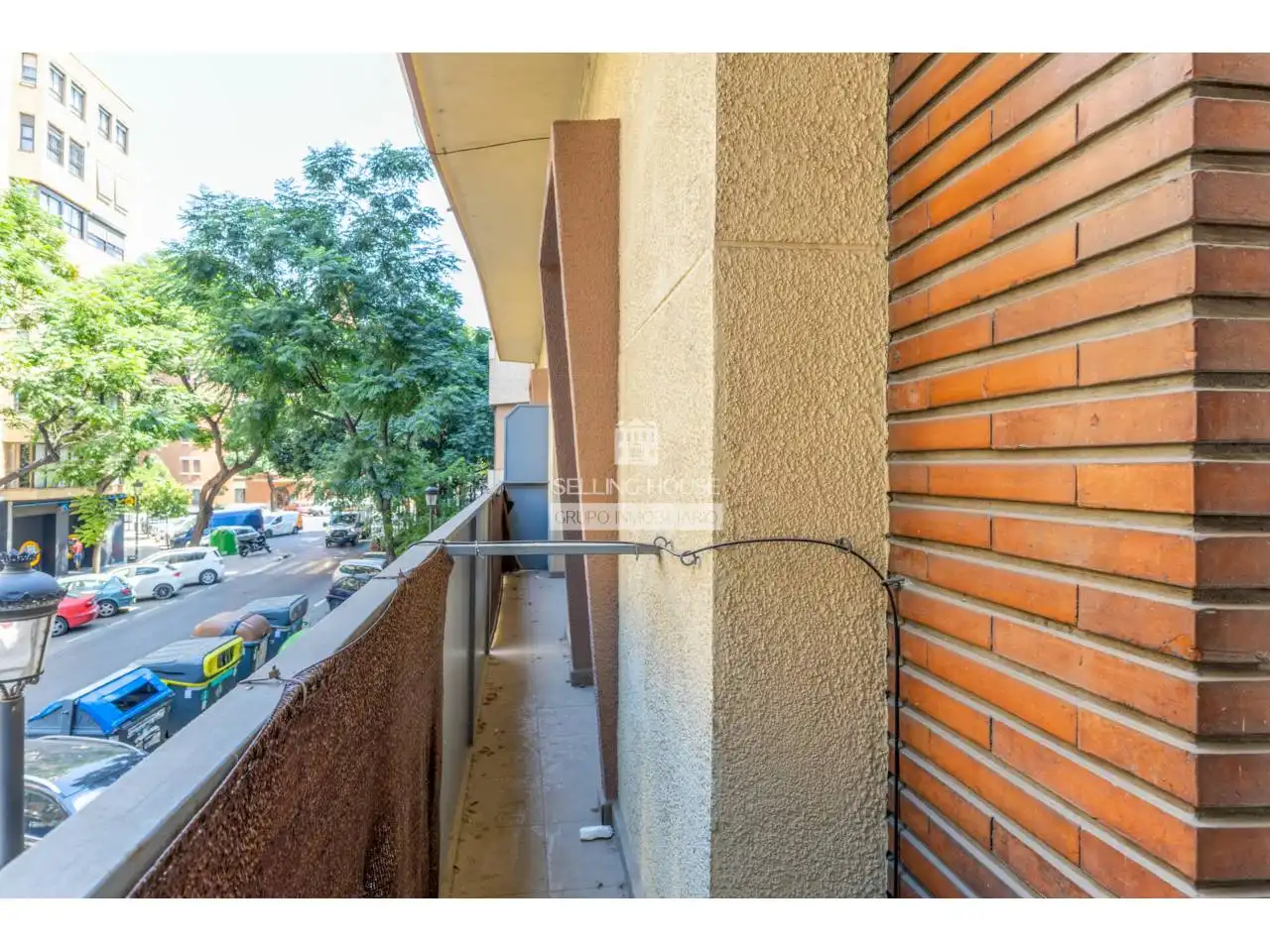 Balcony of Flat for sale in Valencia  with Heating, Parquet flooring and Balcony