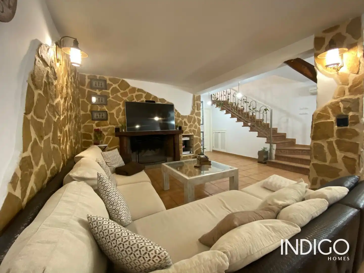 Living room of Houses for sale in Mutxamel  with Air Conditioner, Heating and Terrace