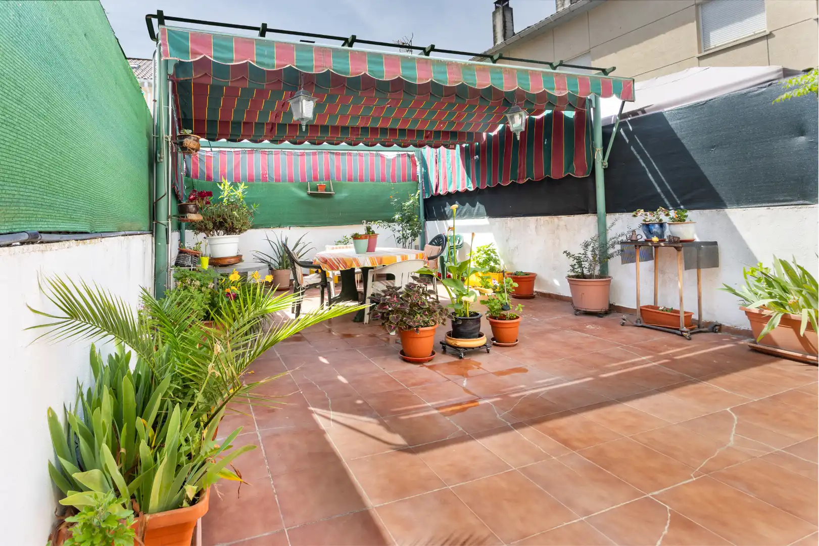 Terrace of Flat for sale in Brunete  with Air Conditioner, Heating and Private garden