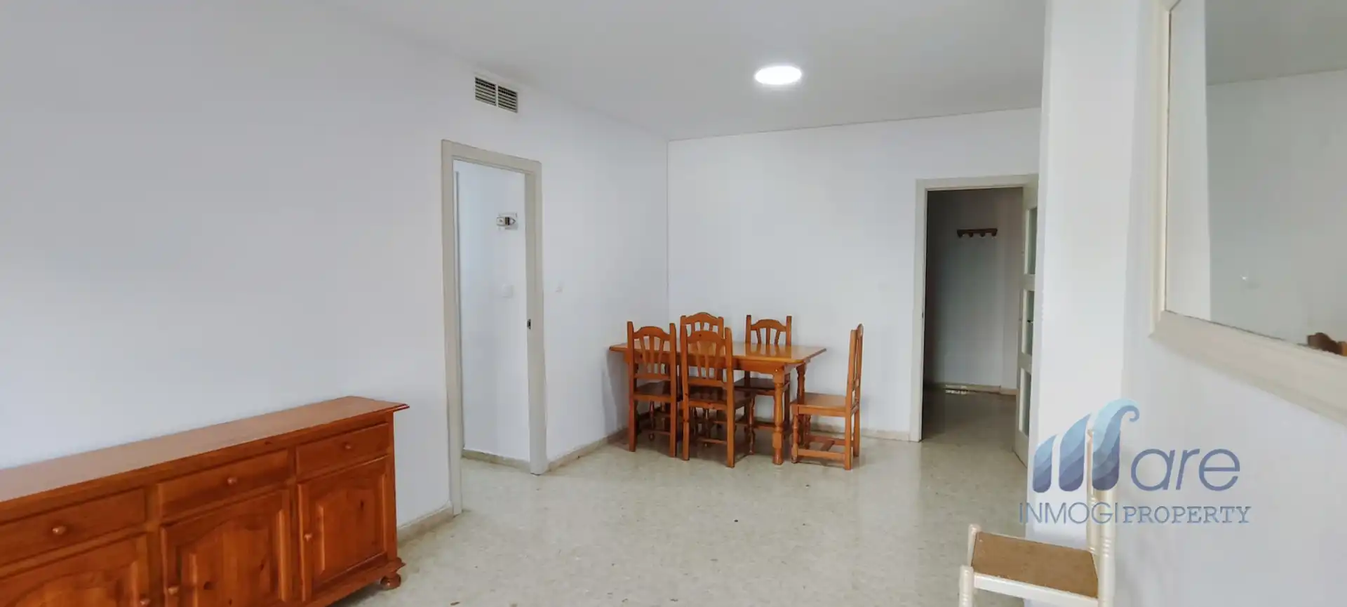 Esszimmer von Wohnung zum Verkauf in Granada mit Klimaanlage, Privatgarten und Terrasse