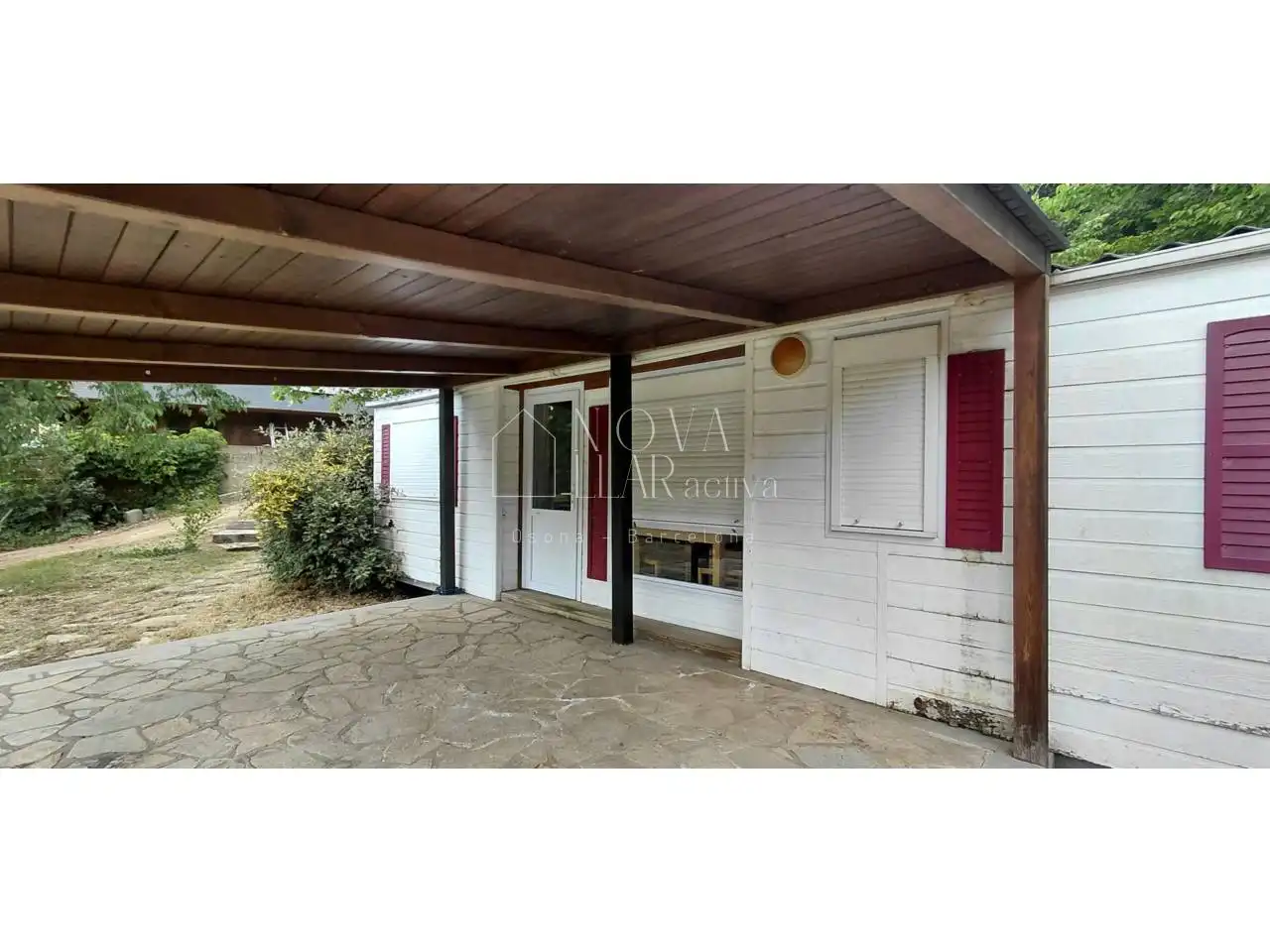 Jardí de Finca rústica en venda en Sant Sadurní d'Osormort amb Jardí privat, Terrassa i Piscina comunitària