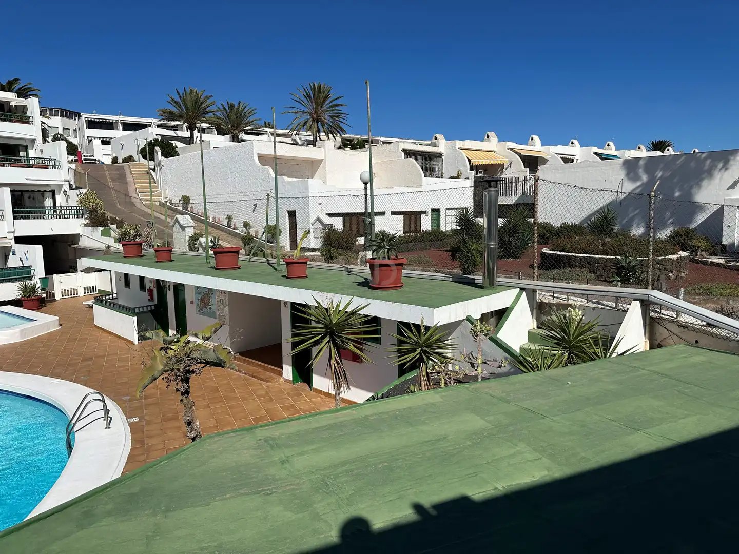 Vista exterior de Piso en venta en Tías con Calefacción y Terraza