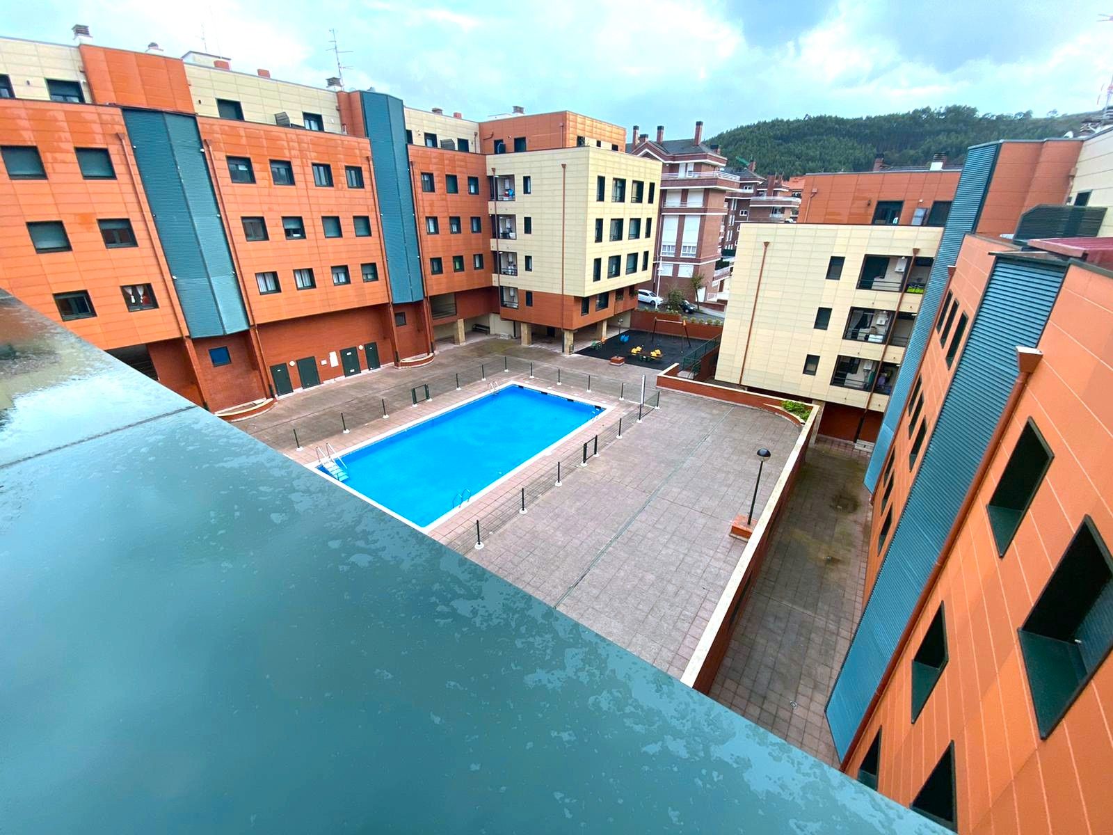Swimming pool of Attic for sale in Castro-Urdiales  with Heating, Terrace and Storage room