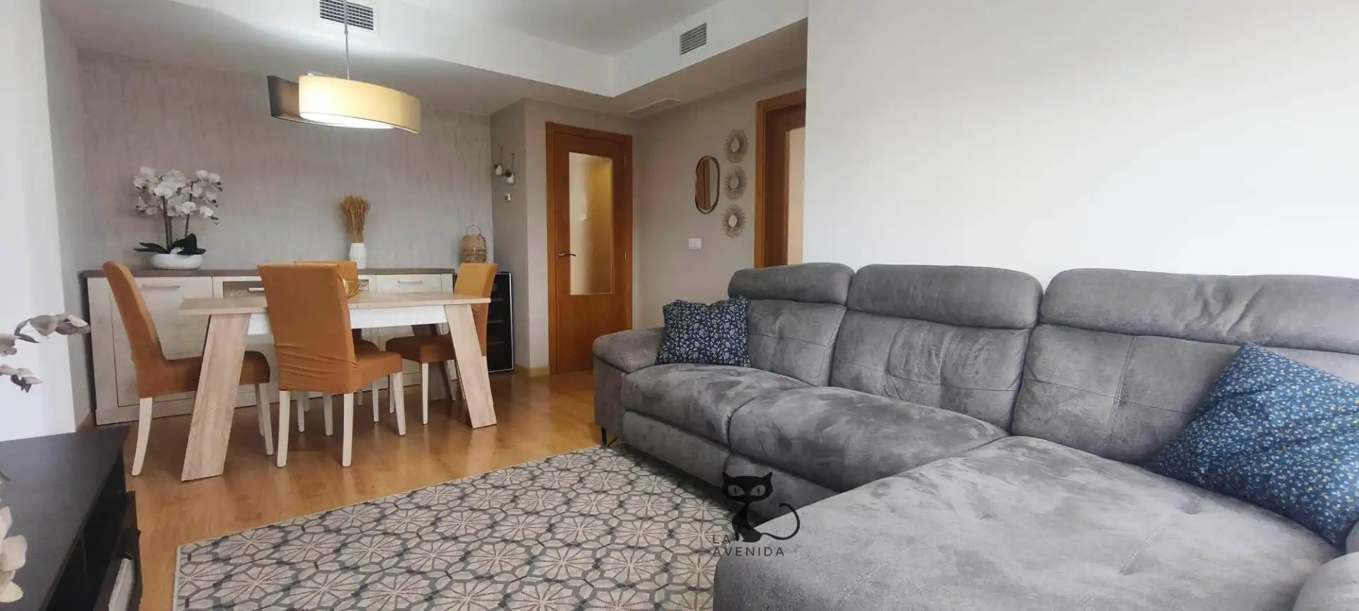 Sala de estar de Apartamento en venta en Alfafar con Aire acondicionado