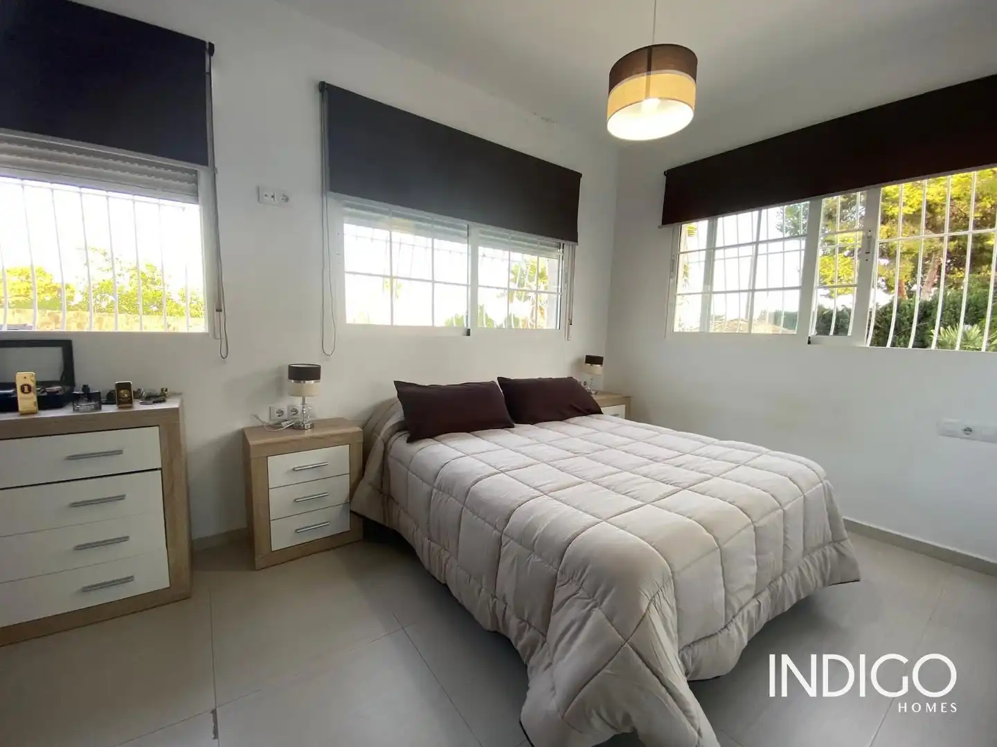 Bedroom of Houses for sale in Mutxamel  with Air Conditioner, Heating and Terrace