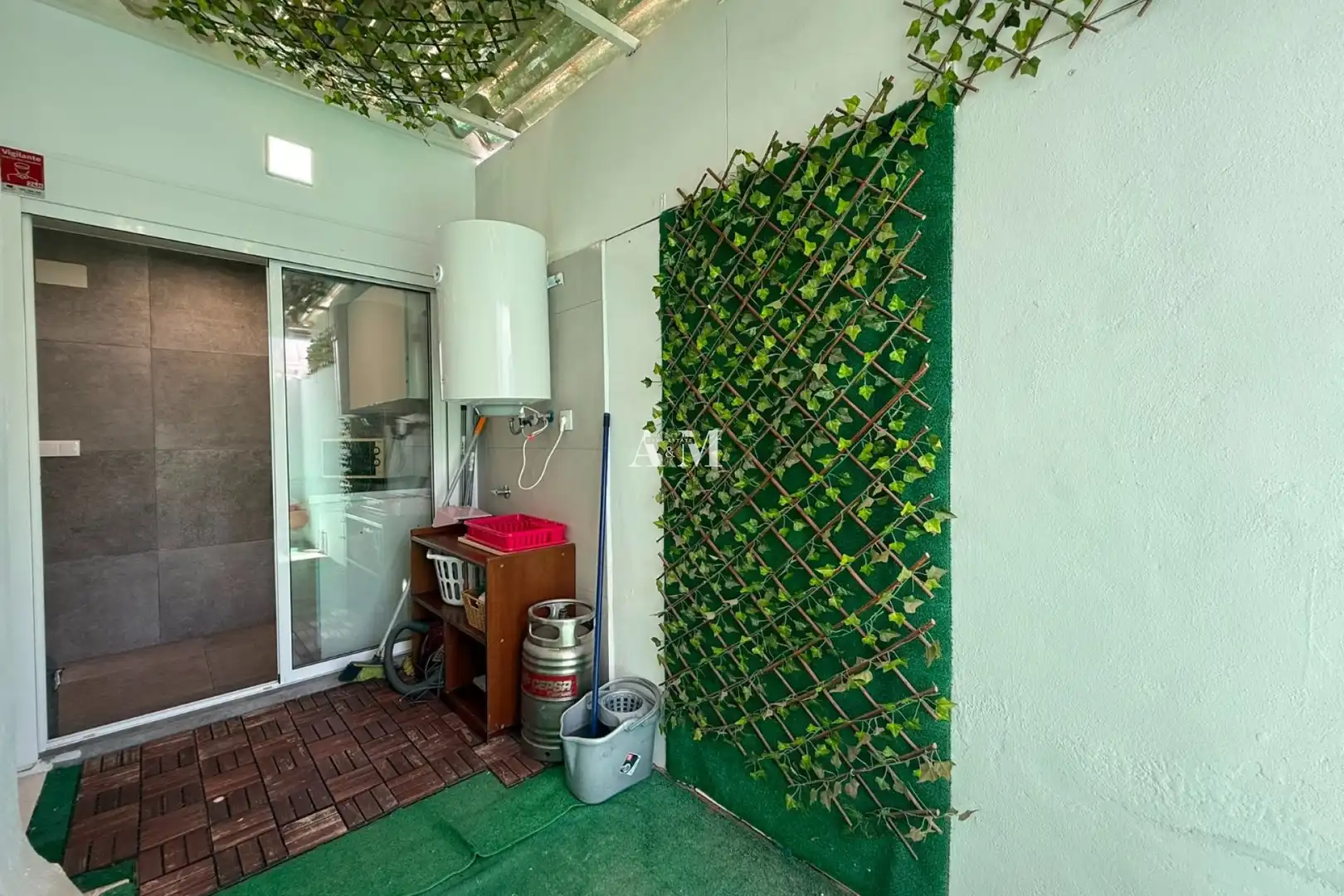 Terraza de Apartamento de alquiler en Almoradí con Calefacción, Terraza y Amueblado