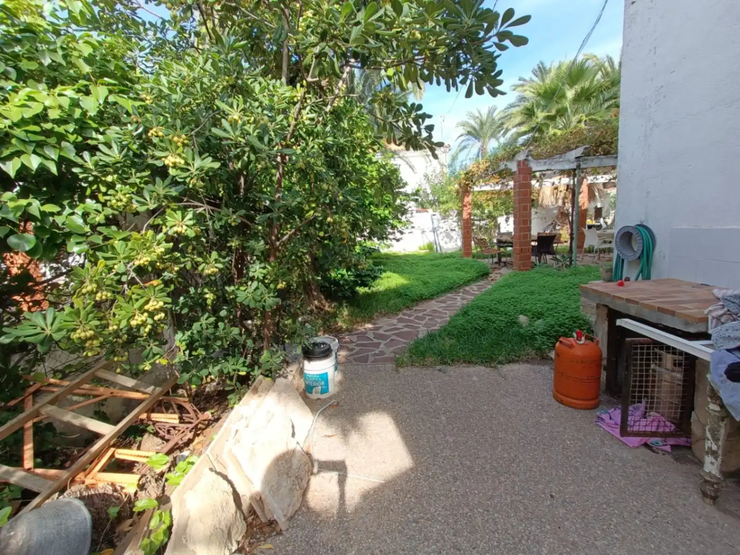 Jardí de Casa o xalet en venda en Dénia amb Calefacció, Jardí privat i Terrassa