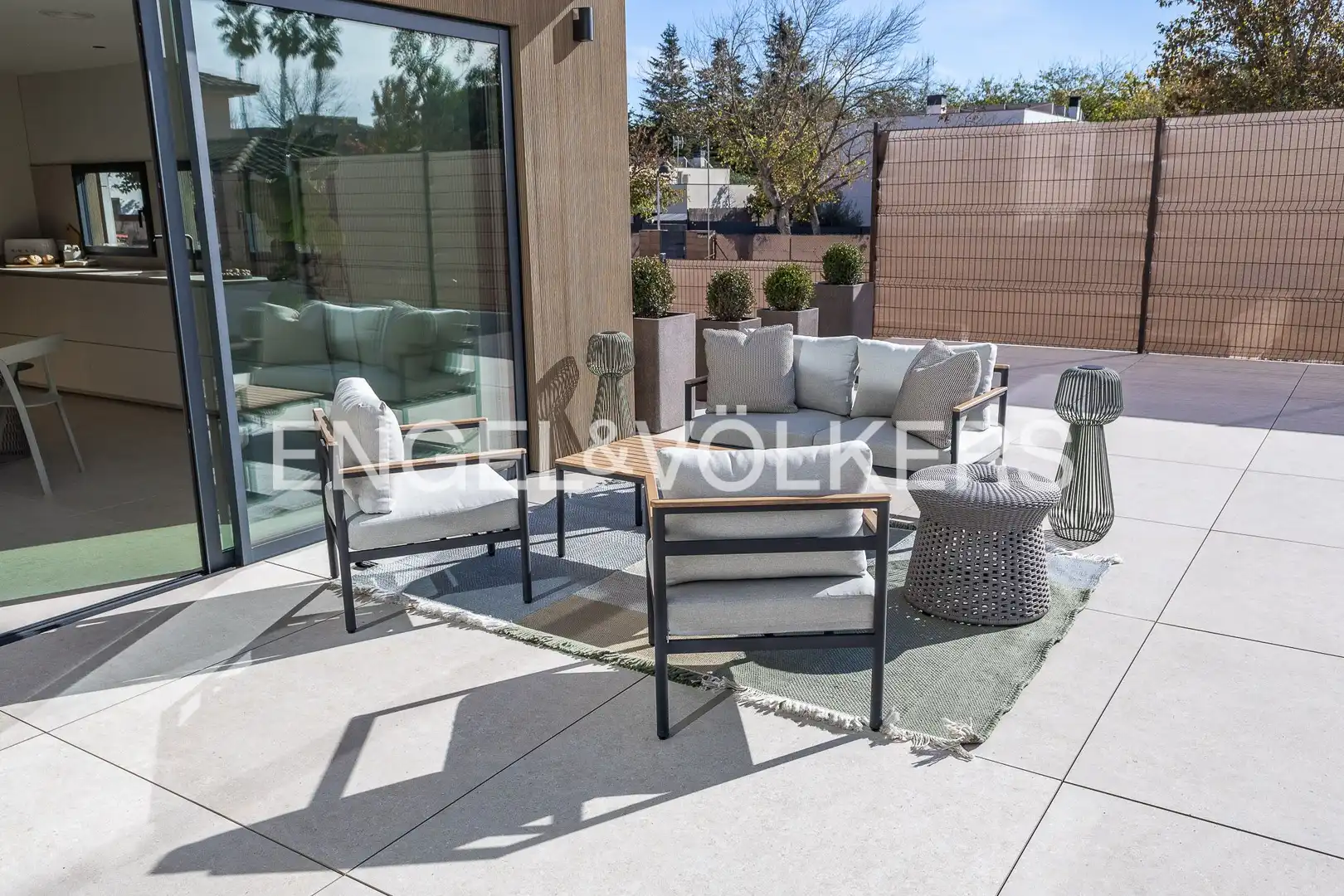 Terrace of Houses for sale in Sant Cugat del Vallès  with Air Conditioner, Heating and Private garden