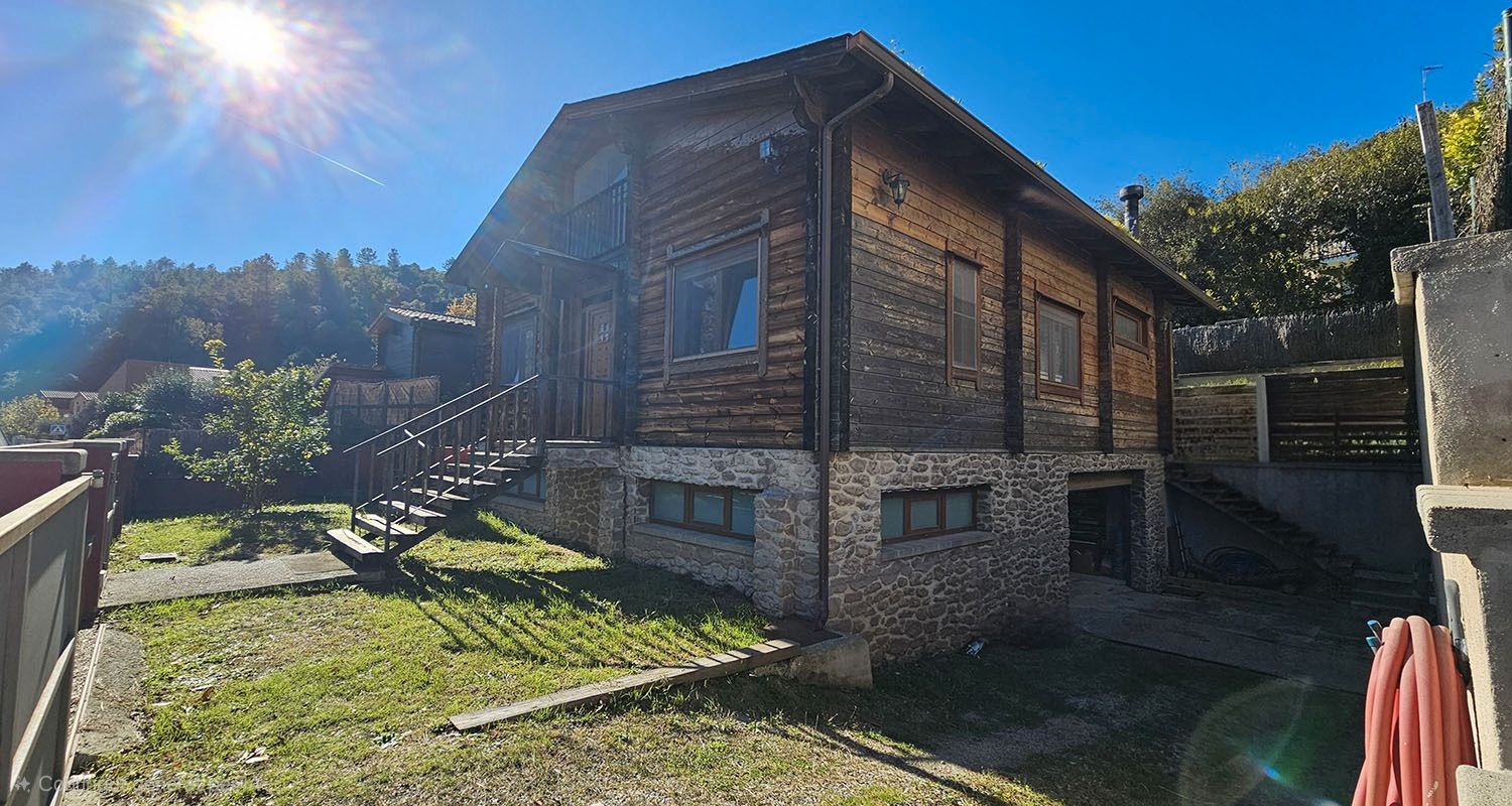 Exterior view of House or chalet for sale in Gualba  with Heating, Private garden and Parquet flooring