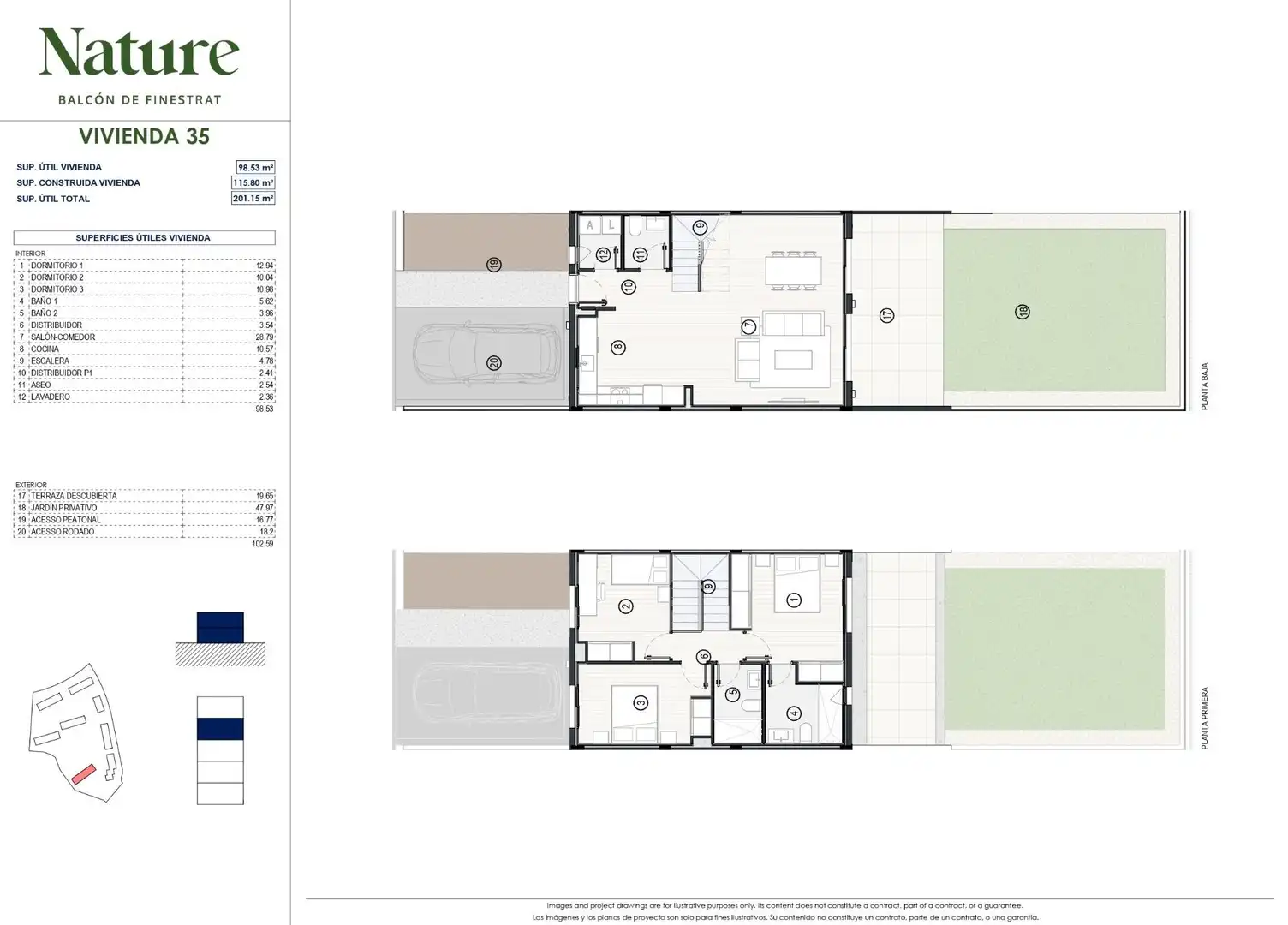 Maison mitoyenne avec piscine à vendre à Carretera de la Cala de Finestrar, imagen 16