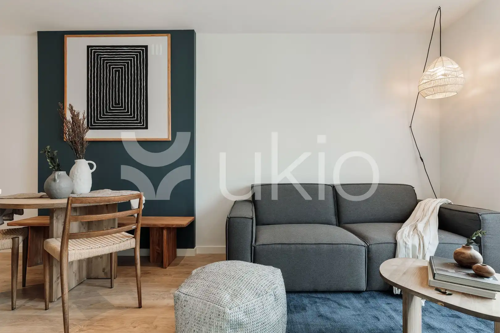 Living room of Attic for rent in Barcelona  with Air Conditioner, Heating and Terrace