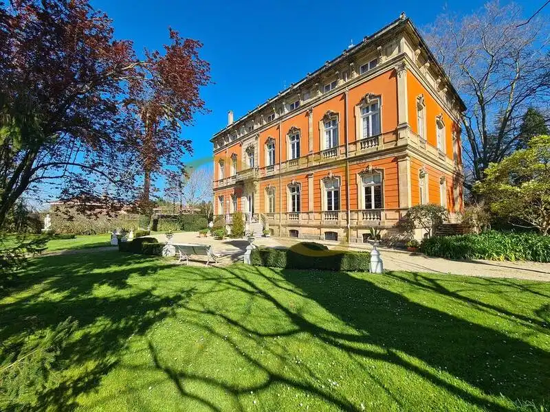 Vista exterior de Casa o xalet en venda en Gijón  amb Calefacció, Jardí privat i Terrassa