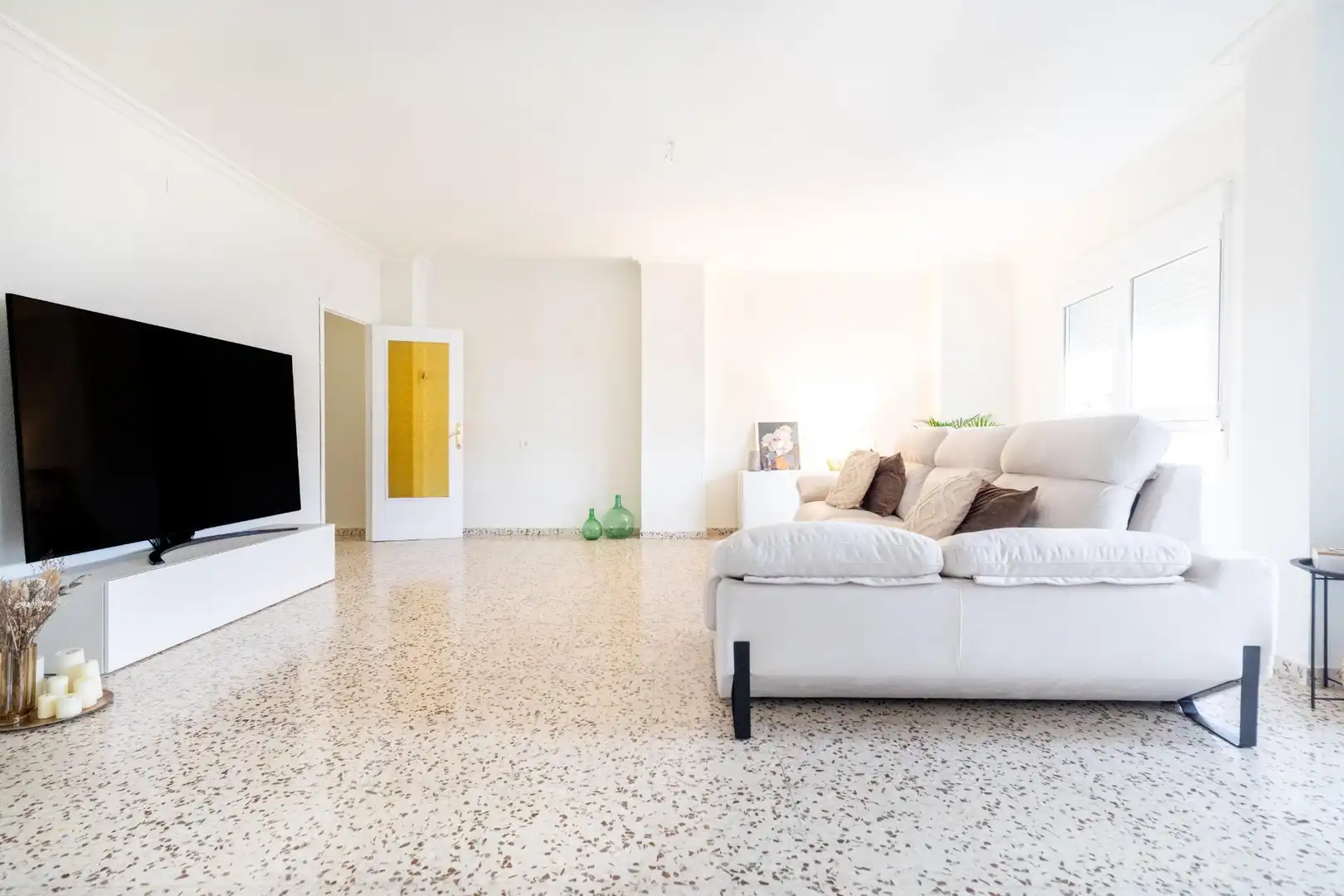 Sala de estar de Piso en venta en Abarán con Aire acondicionado