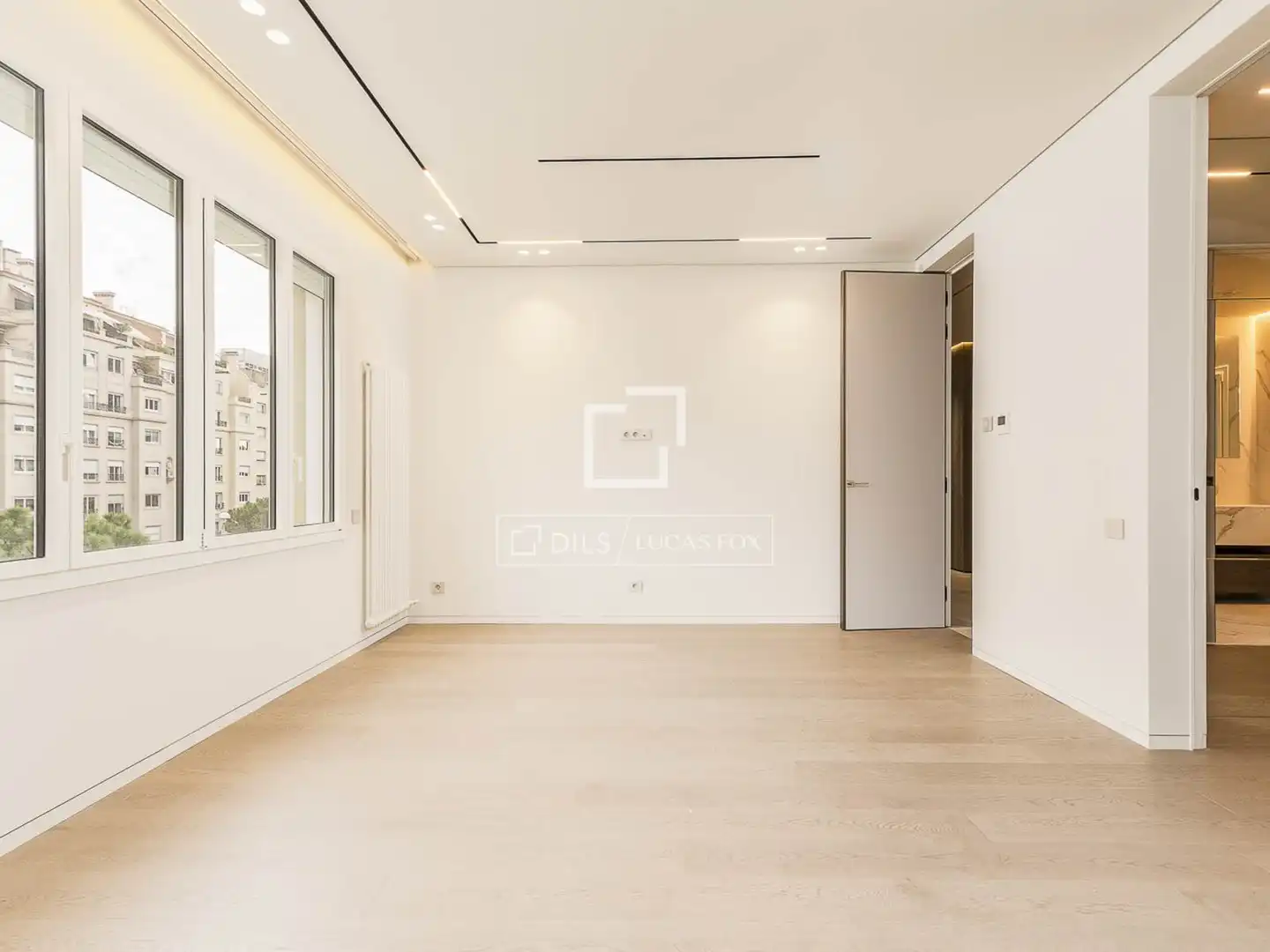 Sala de estar de Piso en venta en Sarrià - Sant Gervasi