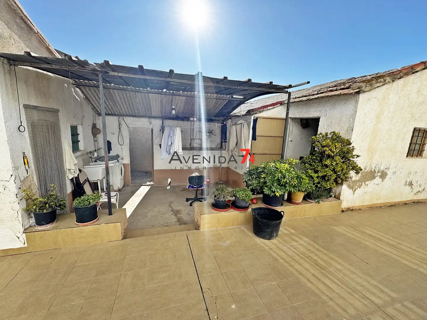 Vista exterior de Casa o chalet en venta en Lorca con Aire acondicionado, Jardín privado y Terraza